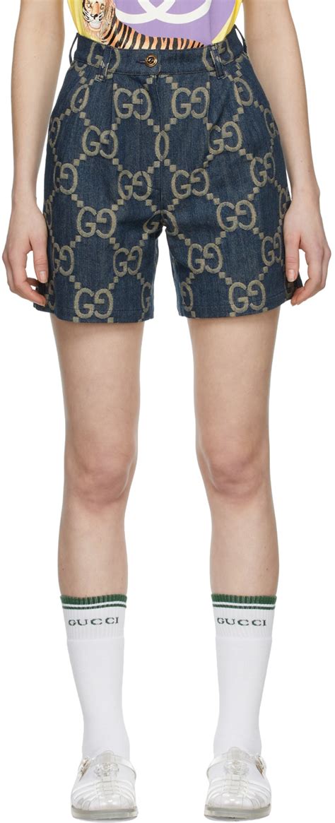 gucci casual shorts|gucci denim shorts.